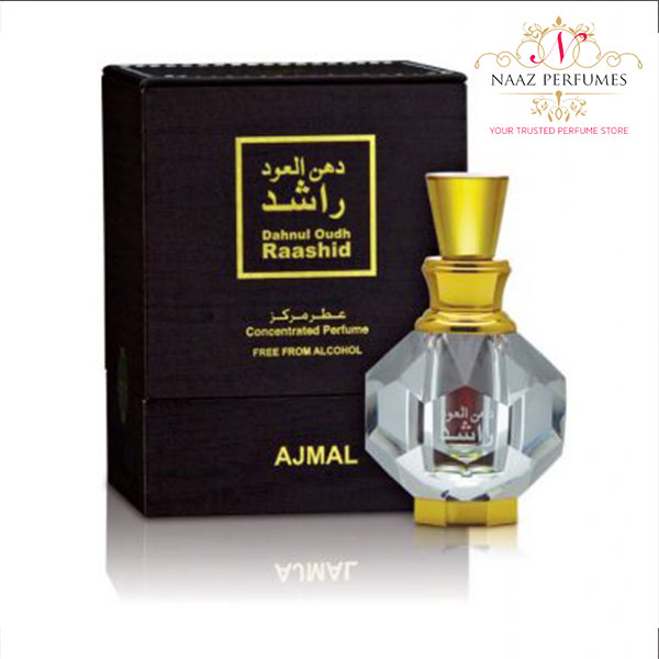 Dehnal Oudh Raashid  Perfume Oil 3ml By Ajmal Perfume