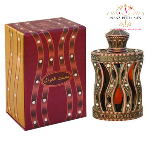 Musk Al Ghazal 30ml Concentrated Perfume Oil / Attar By Al Haramain Perfumes