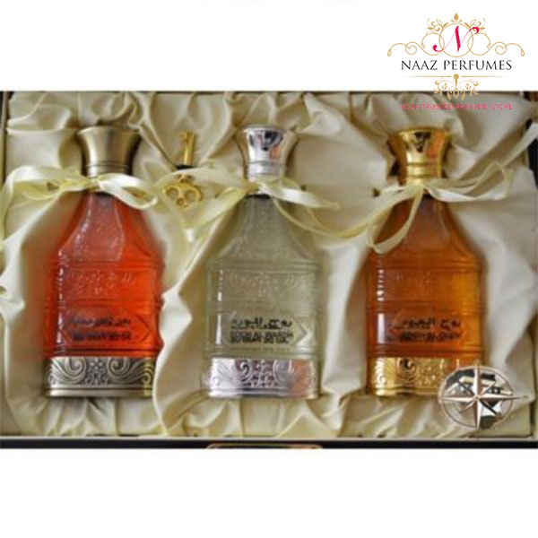 Majmuath Al Arab Spray Gift Set 3x55ml Eau De Parfum By Al Haramain