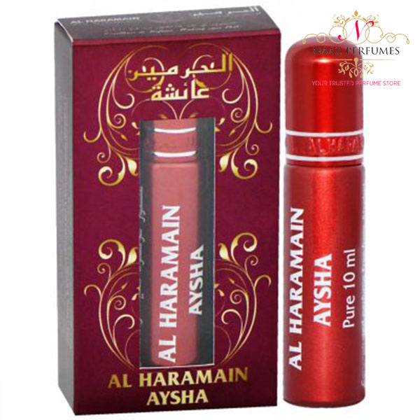 Aysha  10ml Roll On Concentrated Perfume Oil By Al Haramain Perfumes