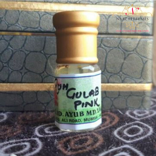 Ruh Gulab (Pink) 3ml Concentrated perfume Oil By S.MD.AYUB MD. YAQUB