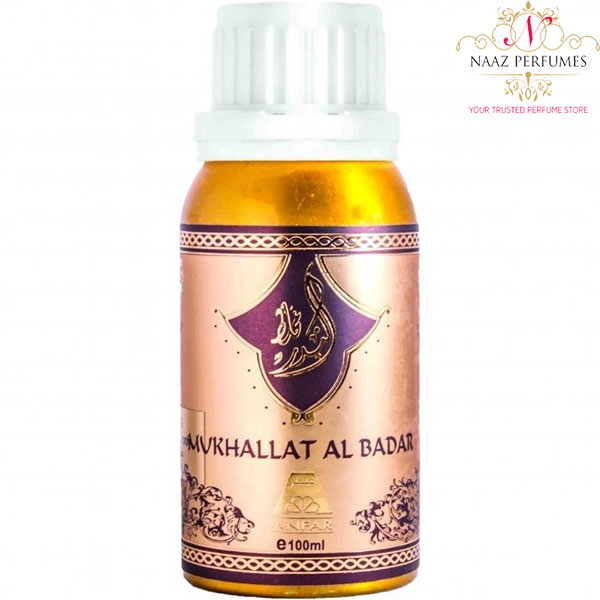 Oudh Al Anfar Mukhallat Al Badar Perfume Oil / Attar 100 grams Full Bottle