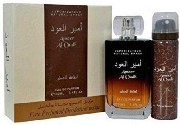 Lattafa Ameer Al Oudh 100ml (Free Deo)