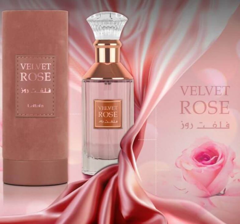 Velvet Rose By Lattafa 100ml EDP