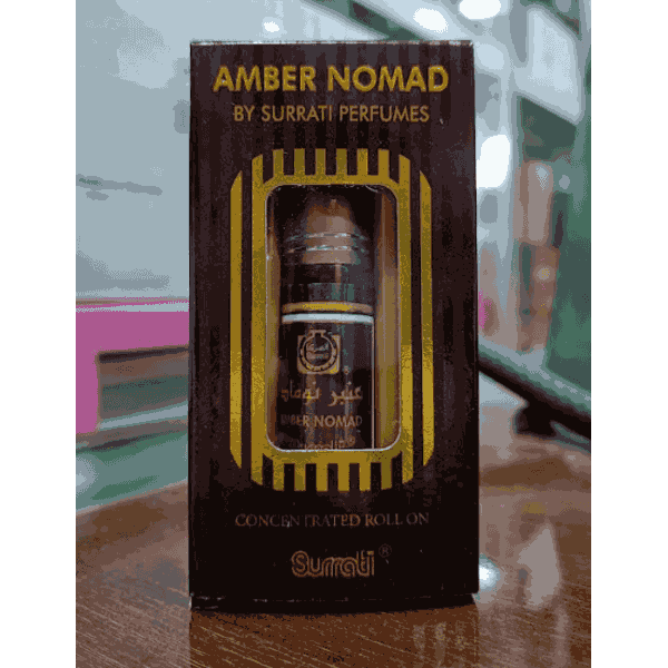 Amber Nomad 6ml Roll-on Perfume Oil by Surrati